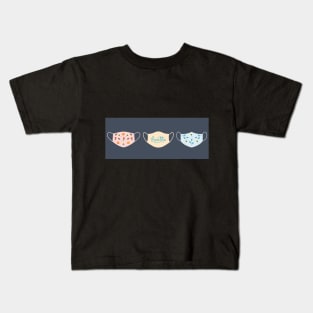 Three masks illustration Kids T-Shirt